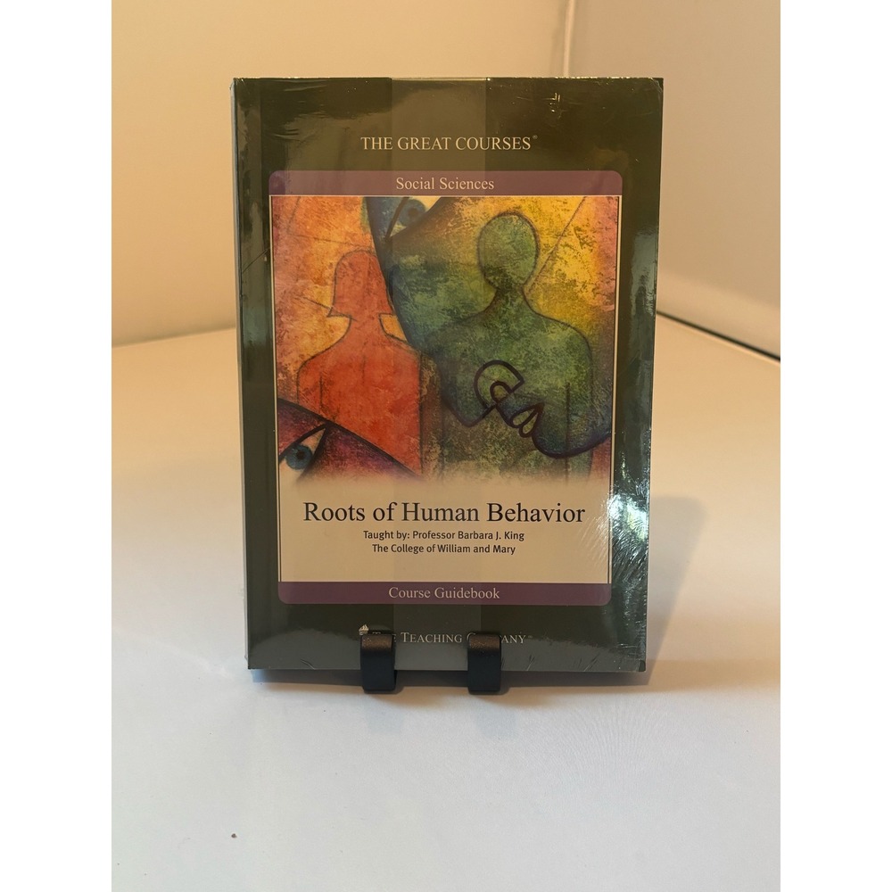The Great Courses Roots of Human Behavior Barbara J King DVDGuidebook New Sealed